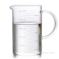 Taza medidora de vidrio de grado alimenticio con alto contenido de borosilicato (500 ml)